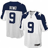 Nike Men & Women & Youth Cowboys #9 Tony Romo Thanksgiving White Team Color Game Jersey,baseball caps,new era cap wholesale,wholesale hats